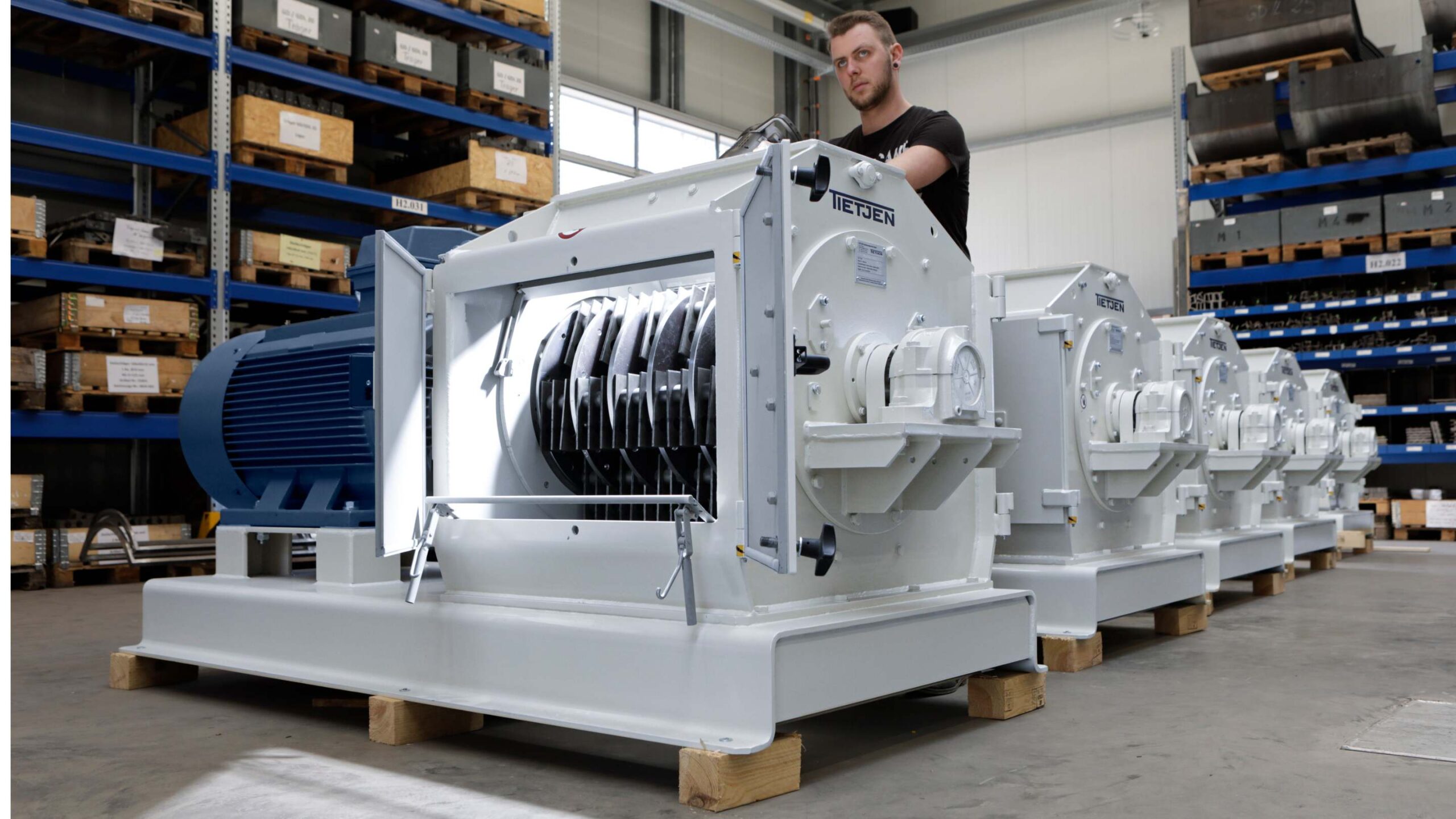 Tietjen hammer mIll in production