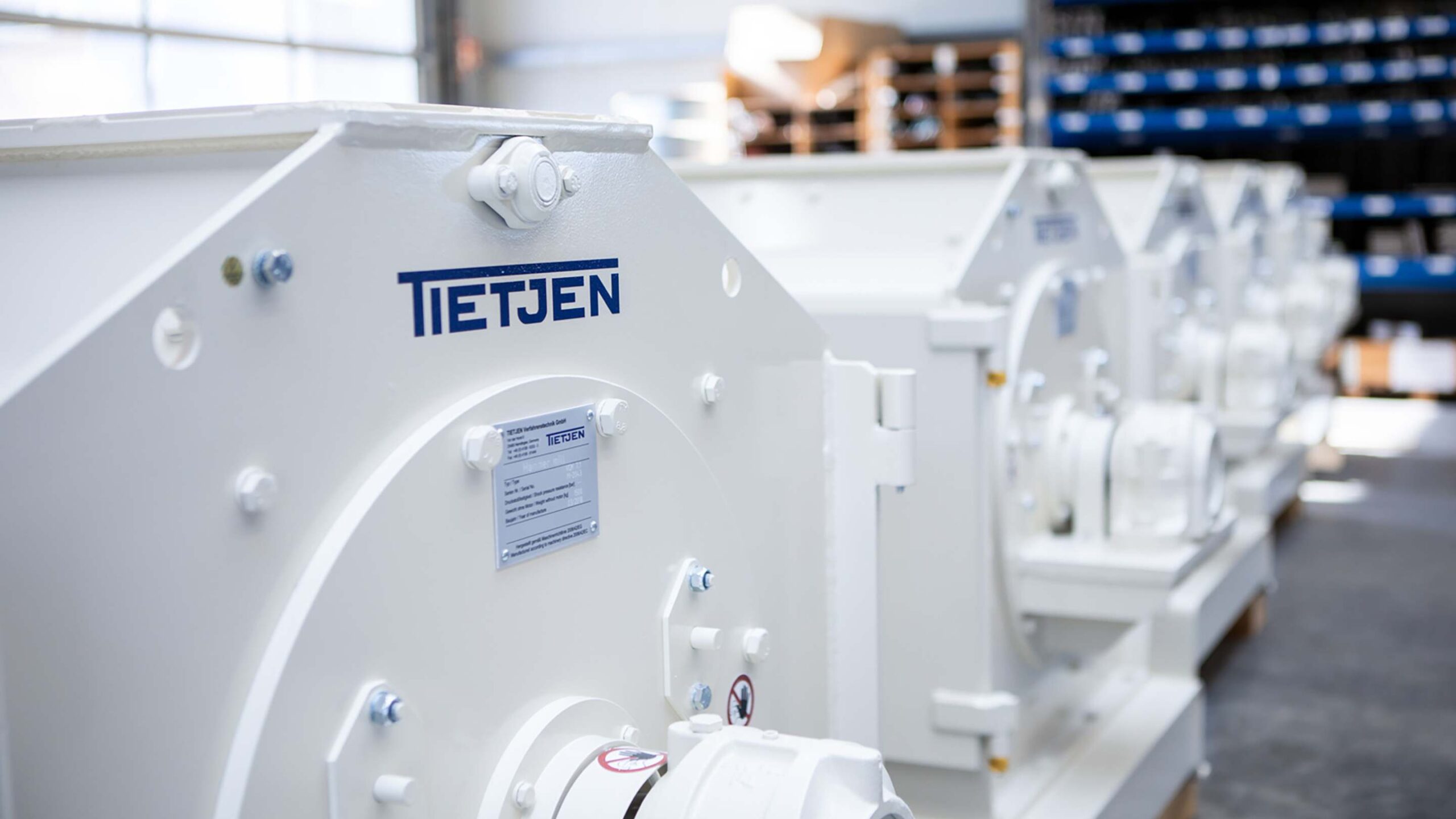 Tietjen Hammer mill in production